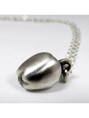 Apple Charm With Chain